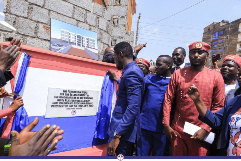 NUP Lays Foundation Stone for Parallel NUP Headquarters