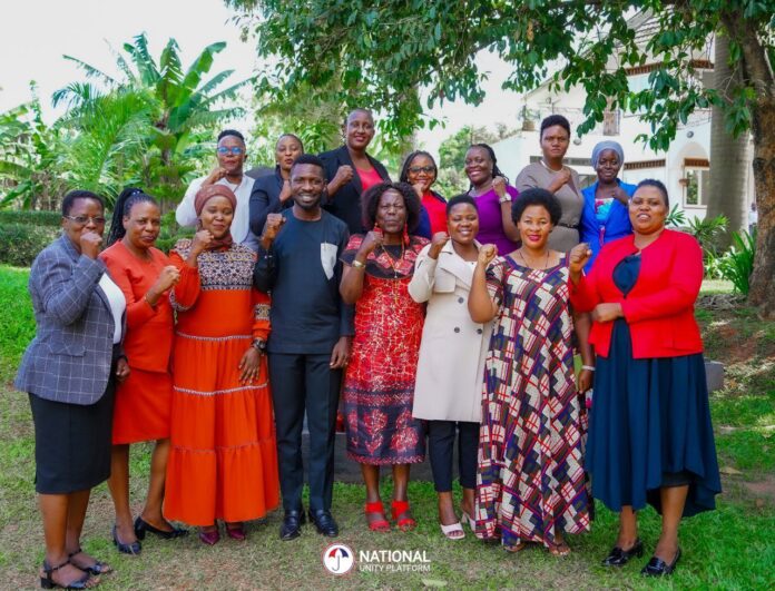 President Kyagulanyi Ssentamu Robert has had a productive engagement with our esteemed female Members of Parliament and the leaders of our Women's League. President Kyagulanyi Ssentamu Robert has had a productive engagement with our esteemed female Members of Parliament and the leaders of our Women's League.