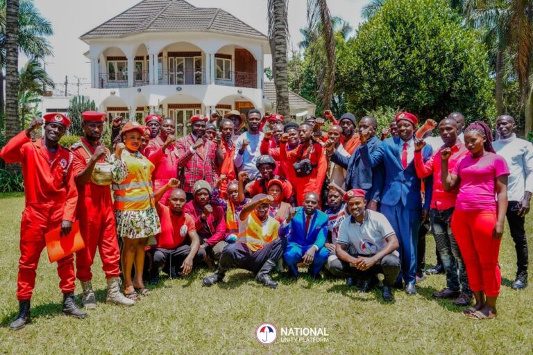 Foot soldiers from Mubende District