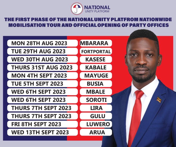 National Unity Platform Launches Phase One of Mobilization Tour and Inaugurates Party Offices Across the Nation National Unity Platform Launches Phase One of Mobilization Tour and Inaugurates Party Offices Across the Nation