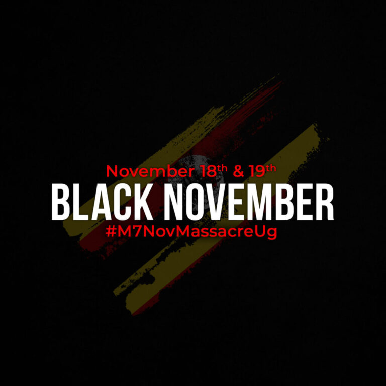Commemorating two years of the November Killings masterminded by the regime