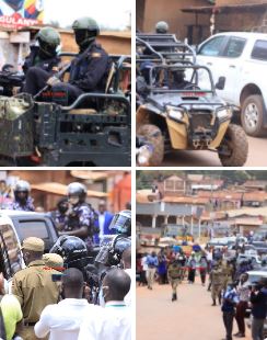 Heavy Security as Kyagulanyi Heads to CDF Muhoozi’s Office – Pro Media News uganda