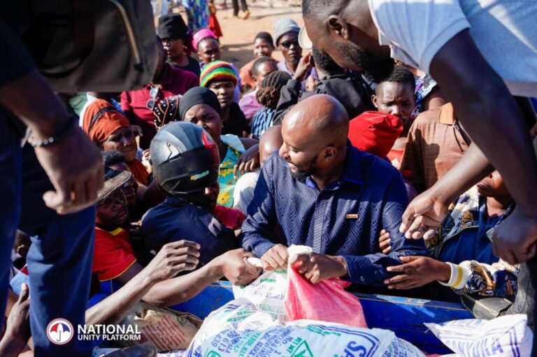 NUP reaches out to NEMA Demolition victims in Lubigi