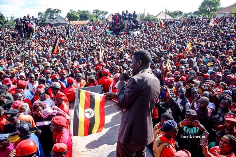 NUP Rally in Nakaseke on Independence Day